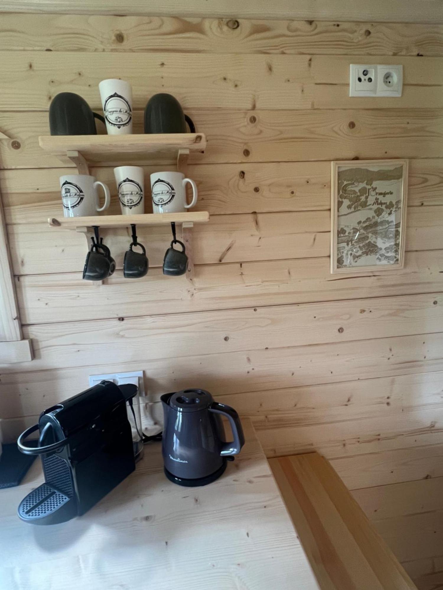 Bed and Breakfast La Roulotte Deluxe De Malpas Quingey Zewnętrze zdjęcie